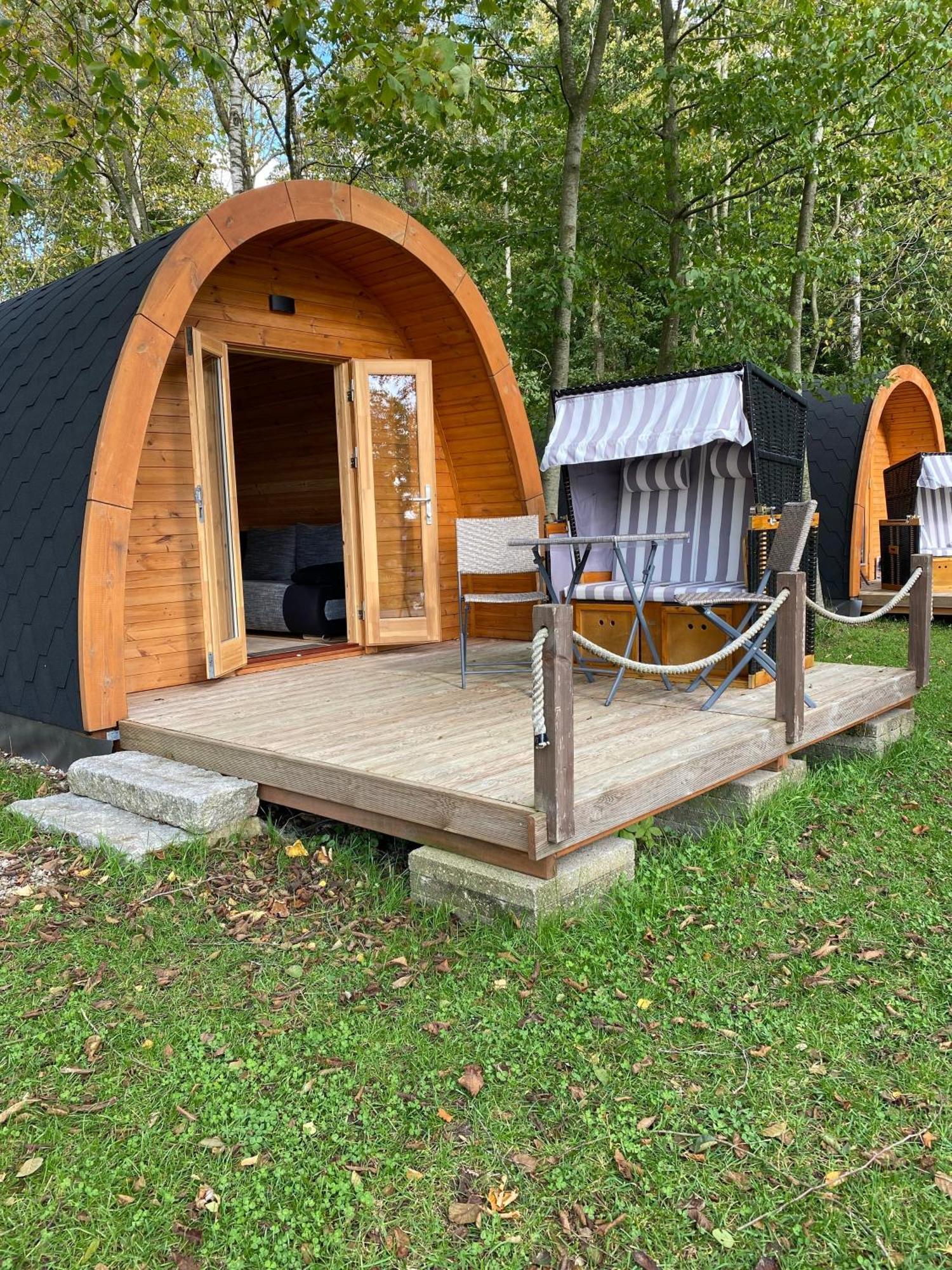 26 Premium Camping Pod "Foehr" Silberstedt Luaran gambar